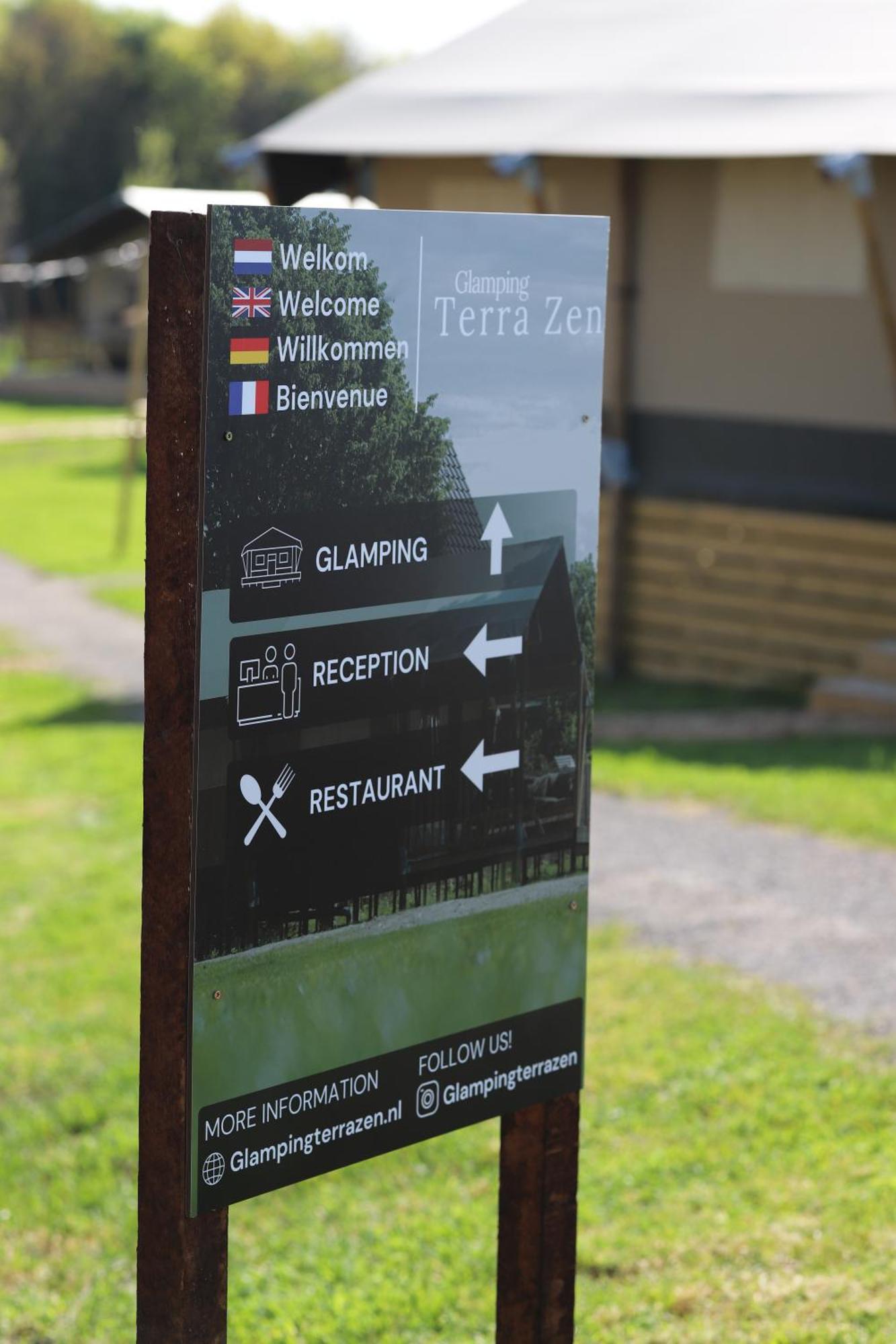 Safaritent Wood Met Tuinzicht Nieuwe Wetering Exterior foto